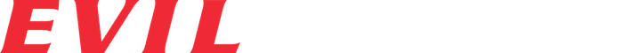 Stylized logo reading "Evil Angel" in red and white slanted lettering